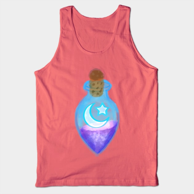 Nighttime Potion Tank Top by gpam